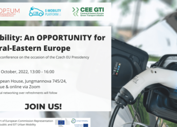 Join us for the CEE e-mobility conference